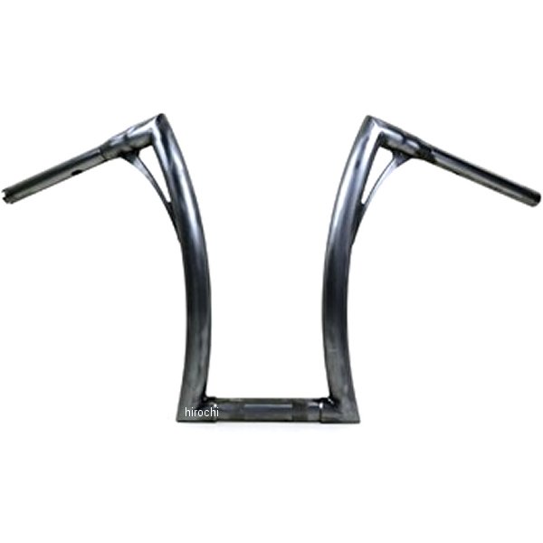 部品屋K&W フローバー スーパーファット ハンドルバー M8 ソフテイル エクストラトール 1-1/4インチ K599579 HD店