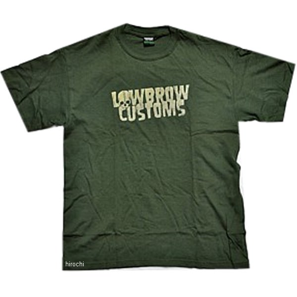 部品屋K&W LOWBROW CUSTOMS ローブローカスタムズ Tシャツ フェイス Lサイズ P65104 HD店