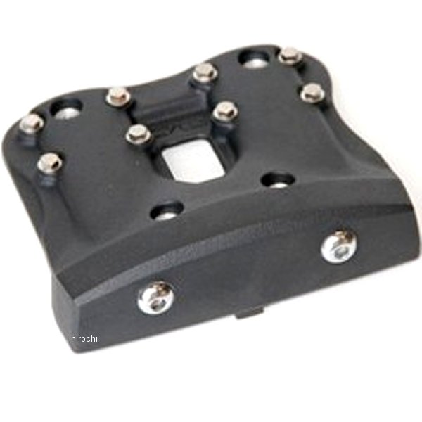 部品屋K&W EMD ロッカーボックスカバー ショベルスタイル 04年以降 XL 黒 RCXLI-S HD店