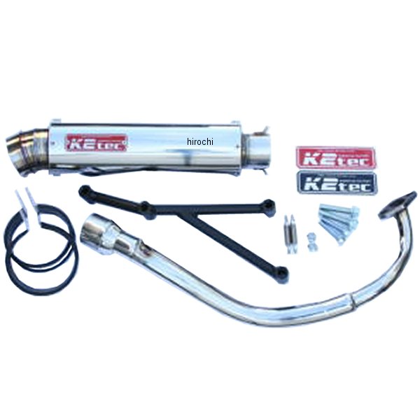 ケイツーテック K2tec フルエキゾースト GP-R STD O2無し 3ピース 08年以前 アドレスV125 ステンレス 8v125-gps3 HD店