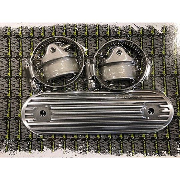 部品屋K&W LOWBROW CUSTOMS フィンヒートシールド ポリッシュ P1861-0932 HD店