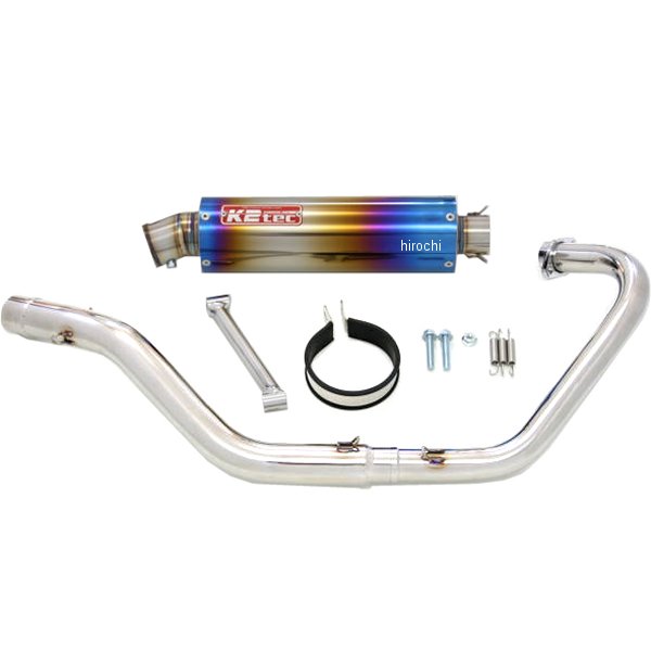 ケイツーテック K2tec フルエキゾースト Bomber Titan S5 エイプ50 ape50-bo-s5t HD店