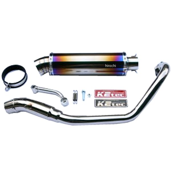 ケイツーテック K2tec フルエキゾースト MIRAC 3ピース モンキー チタン monk-3pti HD店|ヒロチー商事 ハーレー 店