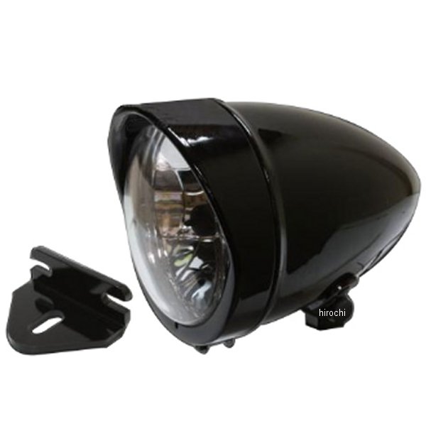ガレージT＆F 4.5インチロケットライト&ライトステーキット タイプE 250TR 黒 250TRHL03 HD店