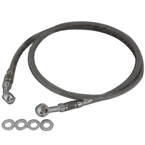 ガレージT＆F ステンメッシュブレーキホース 1100mm FTR223 クリアーコート仕様 FTRBHCR1100 HD店｜ヒロチー商事 ハーレー 店