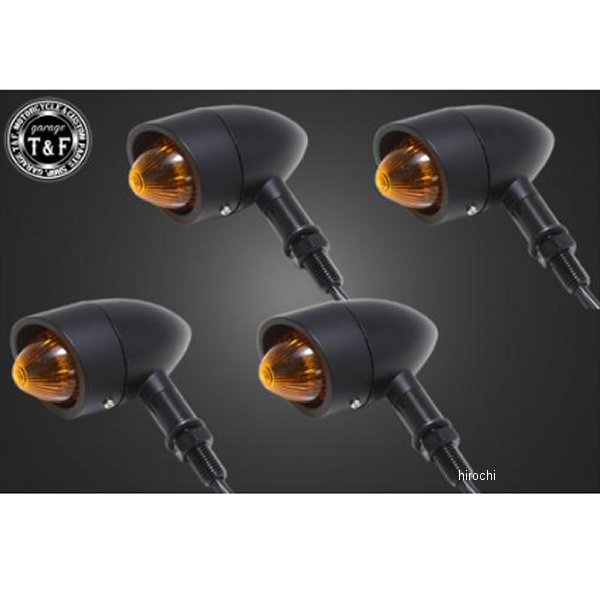 ガレージT＆F ビレットウィンカー キット ステーF 黒 SL63BKF HD店｜ヒロチー商事 ハーレー 店