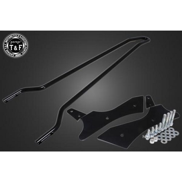 ガレージT＆F 純正フェンダー専用シーシーバー ロング シャドウスラッシャー400 黒 SS400CB03BK HD店