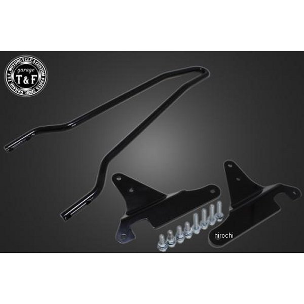 ガレージT＆F 純正フェンダー専用シーシーバー ショート バルカン400 黒 VUL400CB05BK HD店