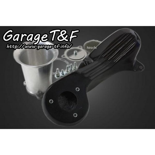 ガレージT＆F ファンネルエアクリーナーキット ビラーゴ250 ポリッシュ XV250AC03 HD店