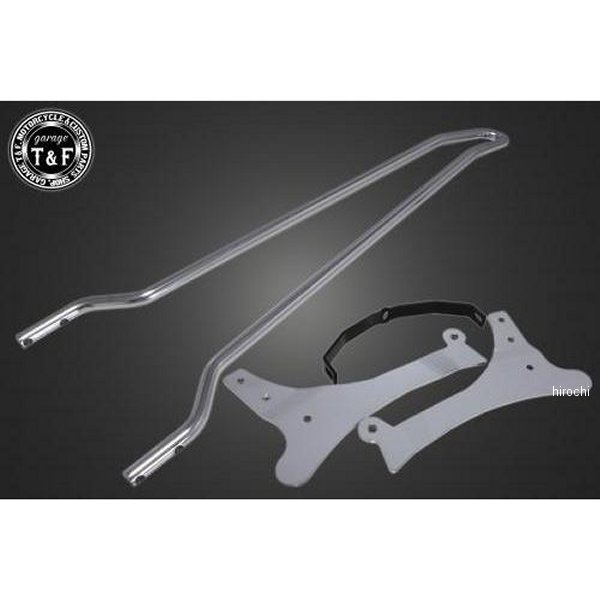 ガレージT＆F 純正フェンダー専用シーシーバー ロング ビラーゴ250 メッキ XV250CB06CR HD店