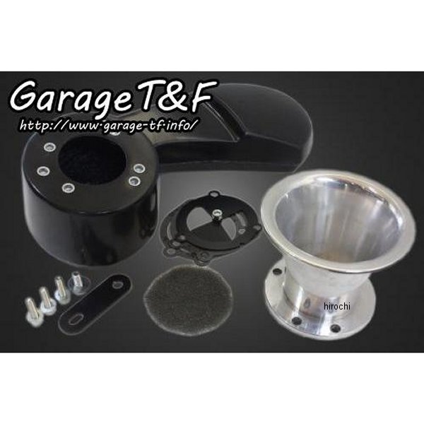 ガレージT＆F ファンネルエアクリーナーキット スティード400 ポリッシュ ST400AC03 HD店