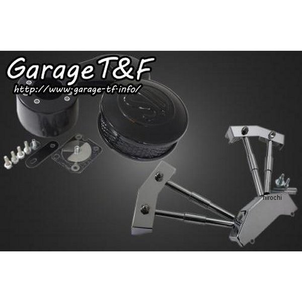 ガレージT＆F SU&プッシュロッドカバーSET スティード400 黒 ST400AC21 HD店