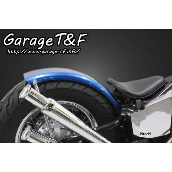ガレージT＆F フラットフェンダーキット ブラックステー スティード400 ST400FD11 HD店
