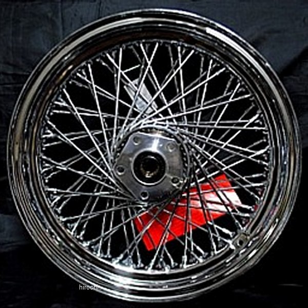 部品屋K&W スポークホイール 16インチ 3.0J 80本スポーク デュアルフランジ P50041 HD店