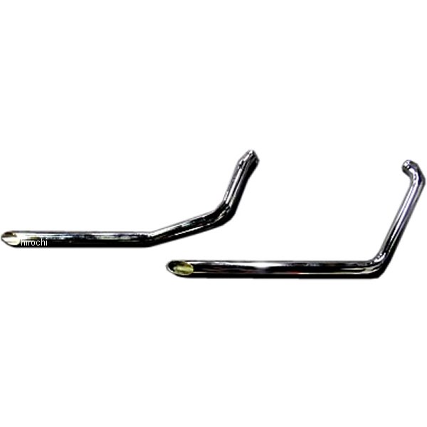 部品屋K&W ドラッグパイプマフラー 86年-06年 EVO/TC ソフテイル P9954 HD店|ヒロチー商事 ハーレー 店