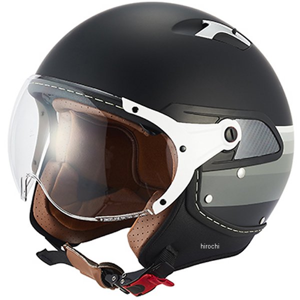 ジーロット ZEALOT ジェットヘルメット ジルライド2 インナーシールドジェット マットブラック/グレー Sサイズ JR0018/S HD店｜ヒロチー商事 ハーレー 店