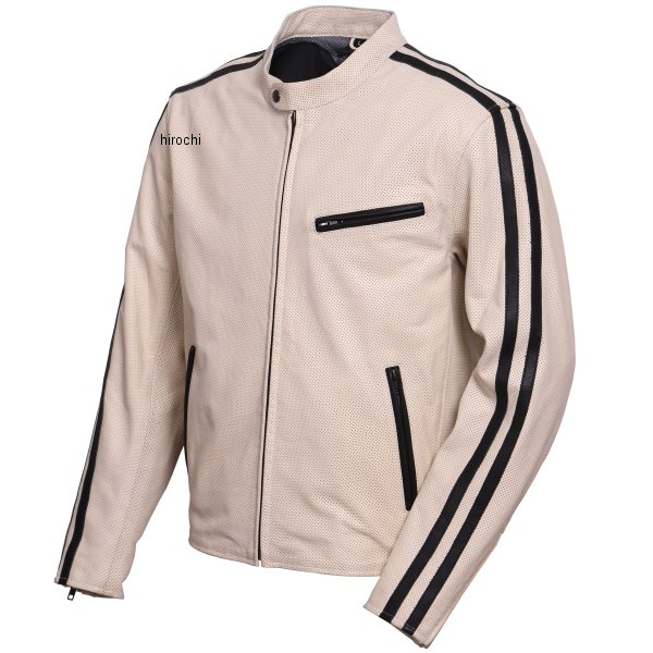 デグナー DEGNER メッシュレザージャケット アイボリー Mサイズ 22SJ-5 HD店