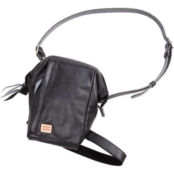 【メーカー在庫あり】 デグナー DEGNER レザー ホルスターバッグ 黒 W-101 HD店