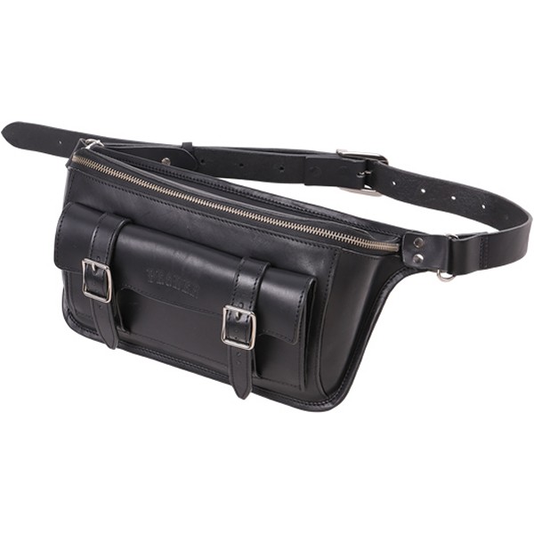 【メーカー在庫あり】 デグナー DEGNER レザー ボディバッグ 黒 W-106 HD店 21,243円