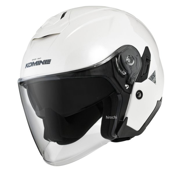 【メーカー在庫あり】 コミネ KOMINE FL コンポジット FRP ジェットヘルメット 白 XLサイズ HK-172 HD店｜ヒロチー商事 ハーレー 店
