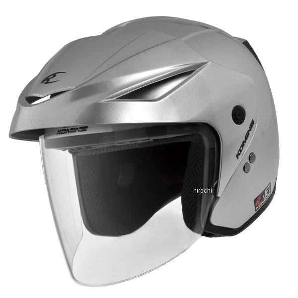 【メーカー在庫あり】 コミネ KOMINE ジェットヘルメット ERA2 シルバー XLサイズ HK-1651 HD店