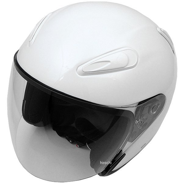 【メーカー在庫あり】 A221 NBS バイクパーツセンター ジェットヘルメット エアロフォルム 白 Mサイズ(57-58cm未満) 722005 HD店｜ヒロチー商事 ハーレー 店