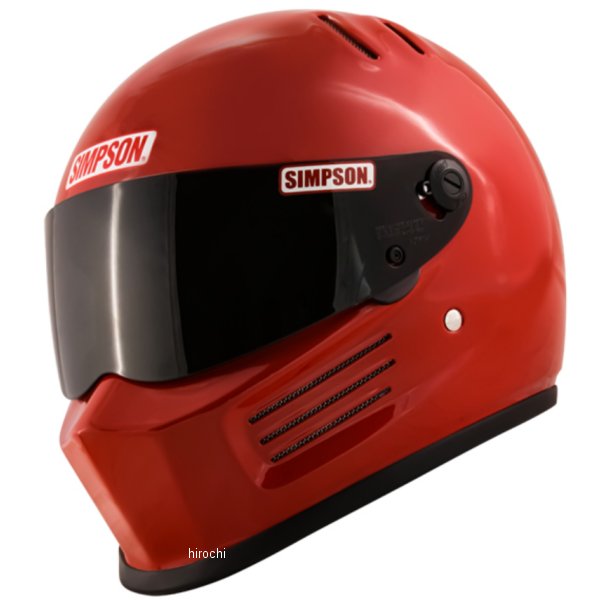 3312205900 シンプソン SIMPSON フルフェイスヘルメット バンディット プロ レッド 59cm 2613312205900 HD店｜ヒロチー商事 ハーレー 店