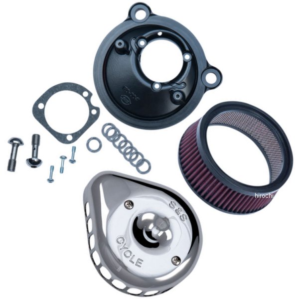 【USA在庫あり】 S&S Cycle エアクリーナー MTD XL クローム 1010-2764 HD店