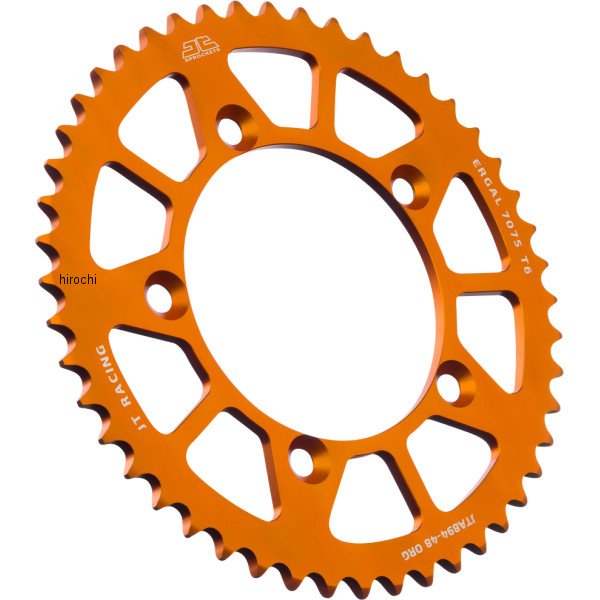 【USA在庫あり】 JT スプロケット リア 48T ハスクバーナ、KTM オレンジ 1211-2617 HD店