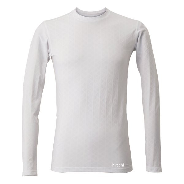 【メーカー在庫あり】 フリーズテック FREEZE TECH 冷感シャツ 長袖クルーネック パフォーマンスライン 白 Sサイズ 25171516 HD店