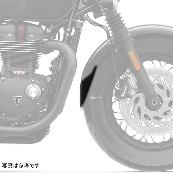 ピラミッドプラスチック Pyramid Plastics 延長フェンダー ショート 17年-22年 ボンネビル Bobber マットブラック 056541 HD店