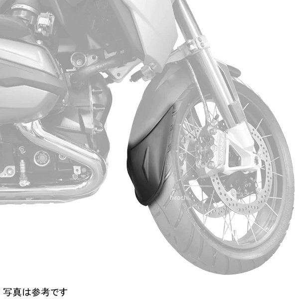ピラミッドプラスチック Pyramid Plastics フロントフェンダー 延長 後ろ側 19年-22年 R1250 GS マットブラック 054240 HD店