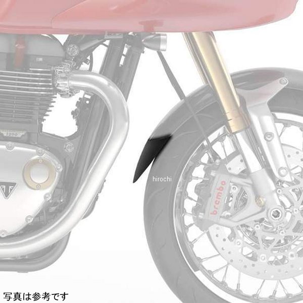 ピラミッドプラスチック Pyramid Plastics 延長フェンダー ショート 16年-22年 Thruxton 1200 R マットブラック 056530 HD店
