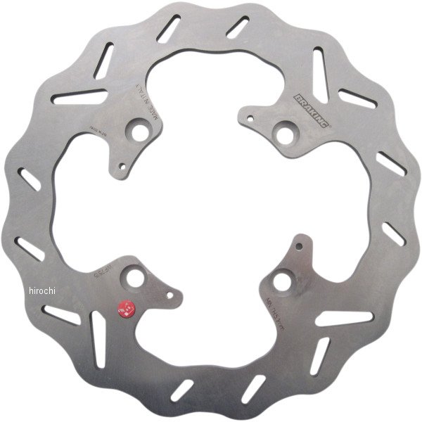 【USA在庫あり】 ブレーキング BRAKING ブレーキ ディスク ローター W-Fix 10年-16年 Tiger リア 1710-3439 HD店