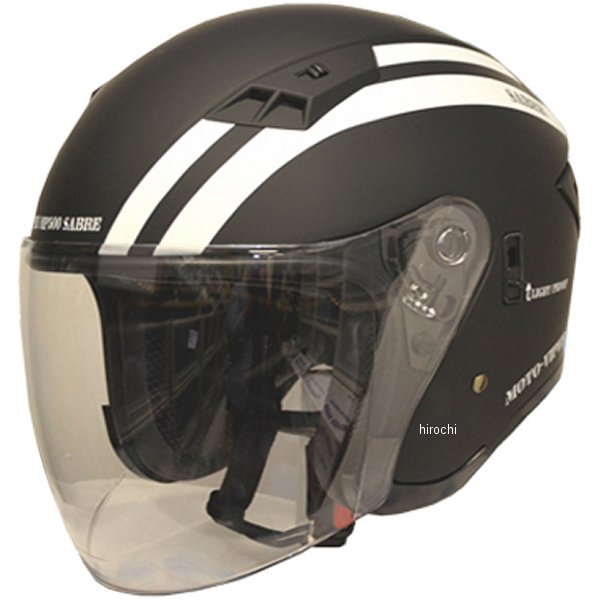 モトバイパー Moto-Viper ジェットヘルメット SABRE COBRA マットブラック Lサイズ MP500 HD店|ヒロチー商事 ハーレー 店