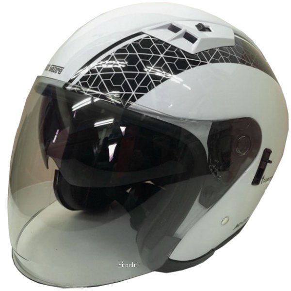 モトバイパー Moto-Viper ジェットヘルメット SABRE FREUDO 白 Mサイズ MP500 HD店
