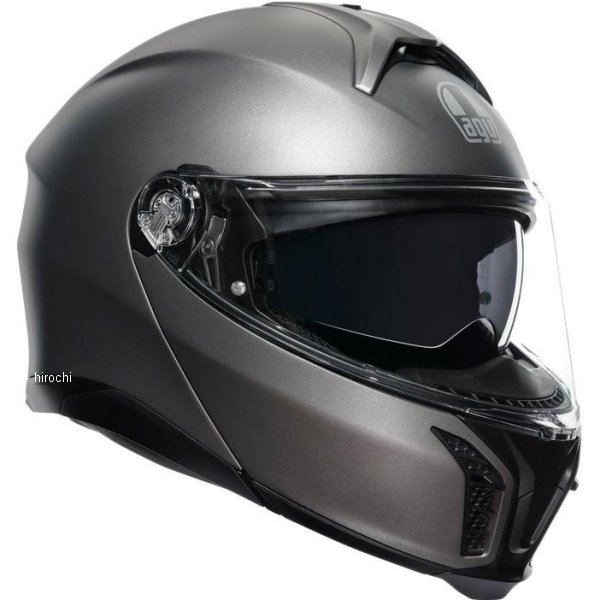 エージーブイ AGV フルフェイスヘルメット TOURMODULAR LUNA グレーマット Lサイズ 125194NF005-L HD店