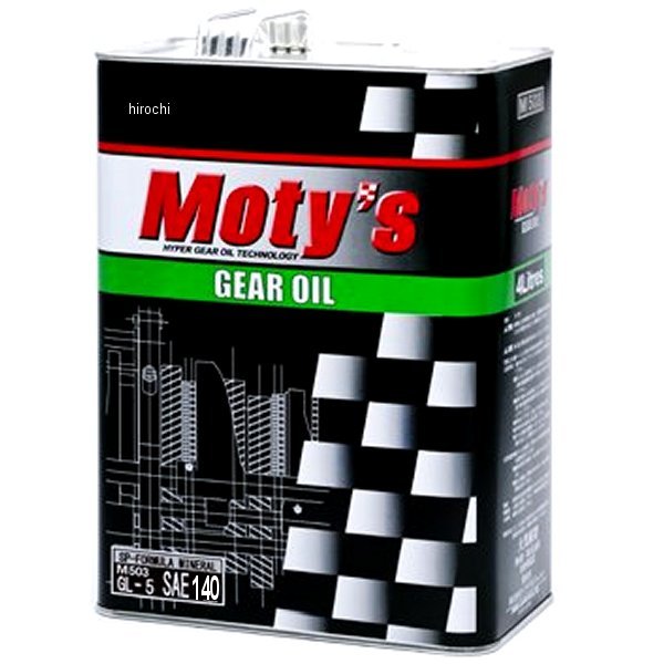 【メーカー在庫あり】 モティーズ Moty's ギヤオイル M503 特殊鉱物油 SAE140 4リットル M503-140-4L HD店|ヒロチー商事 ハーレー 店