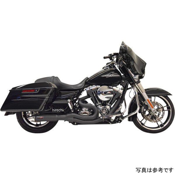 【USA在庫あり】 バッサニ Bassani フルエキゾースト ロードレイジ2 2in1 ホットロッドターンアウト 07年-16年 ツーリング クローム 1800-2508 HD店