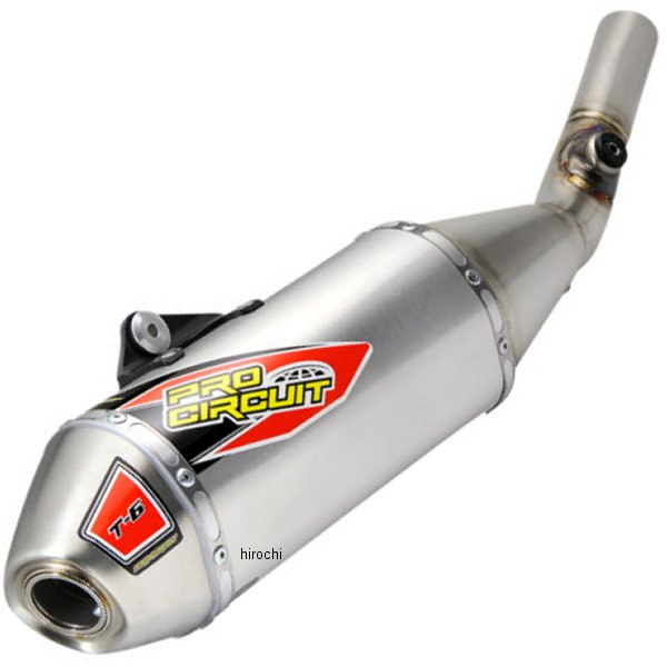 【USA在庫あり】 プロサーキット PRO CIRCUIT スリップオンマフラー T-6 21年 KX250、KX250F 1821-2030 HD店