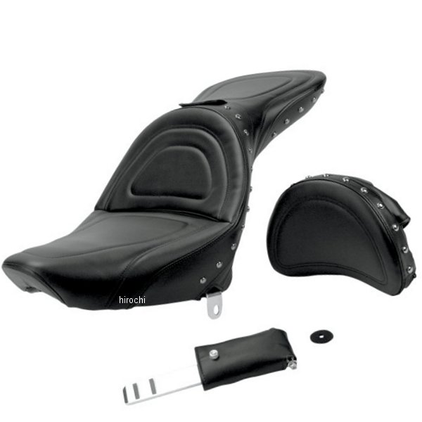 【USA在庫あり】 サドルメン Saddlemen シート エクスプローラ SP 84年-99年 FXST、FLST バックレスト付き 0802-0212 HD店