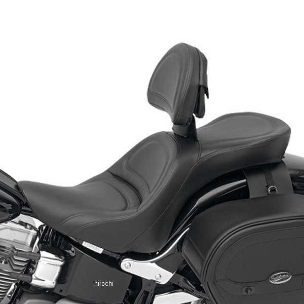 【USA在庫あり】 サドルメン Saddlemen シート エクスプローラ FLSTF/B バックレスト付き 0802-0306 HD店