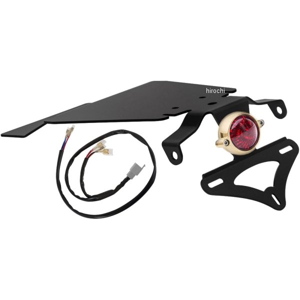 モートーンカスタムズ フェンダーレスキット ELDORADO LEDライト 02年-15年 トライアンフ Bonneville T100 ブラス CBS-T-002+MEL520 HD店