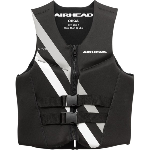 【USA在庫あり】 AIRHEAD エアーヘッド オルカベスト 黒/白 Mサイズ 3240-0946 HD店
