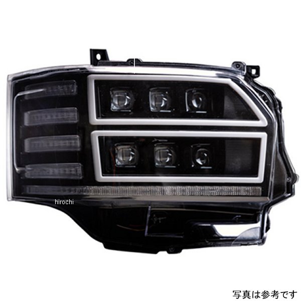 【メーカー在庫あり】 ヴァレンティ VALENTI ヘッドランプ ウルトラ トヨタ 200ハイエース 4型 クリア/黒 3型HID車用 HL200A-CM-4-3 HD店