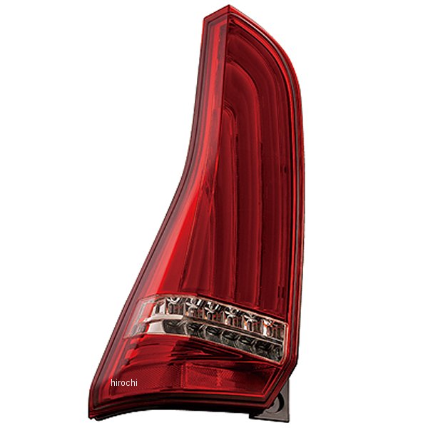 【メーカー在庫あり】 ヴァレンティ VALENTI LEDテールランプ REVO 日産 C27セレナ ハーフレッド/クローム TN27SER-HC-1 HD店