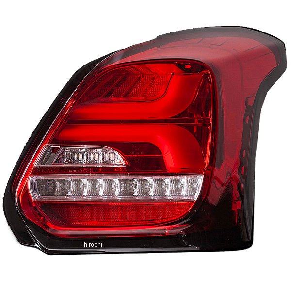 【メーカー在庫あり】 ヴァレンティ VALENTI LEDテールランプ REVO スズキ スイフトスポーツ レッドレンズ/クローム TSZC33-RC-1 HD店 42,900円