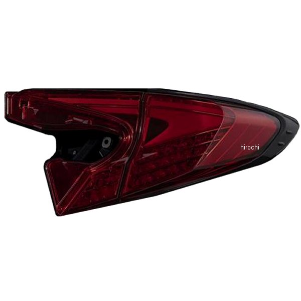 【メーカー在庫あり】 ヴァレンティ VALENTI LEDテールランプ ULTRA トヨタ C-HR 後期 レッドレンズ/ブラック TT10CHU-RG-3 HD店