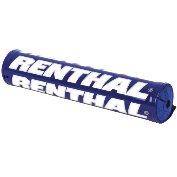 【USA在庫あり】 レンサル RENTHAL SX 10インチ バーパッド 青/青 FOAM renP322 HD店