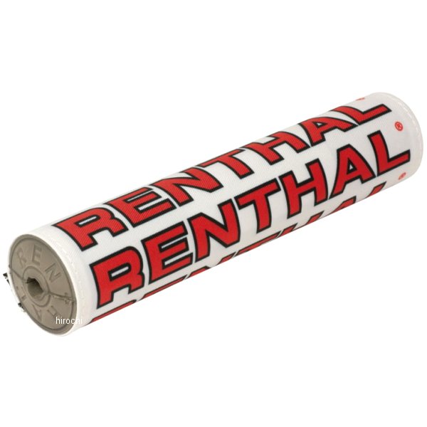 【USA在庫あり】 レンサル RENTHAL RENT ビンテージ SX クロスバー パッド 白/赤 renP351 HD店